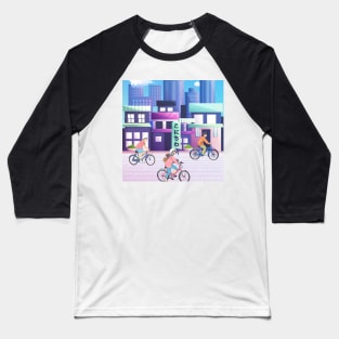 Biker Baseball T-Shirt
